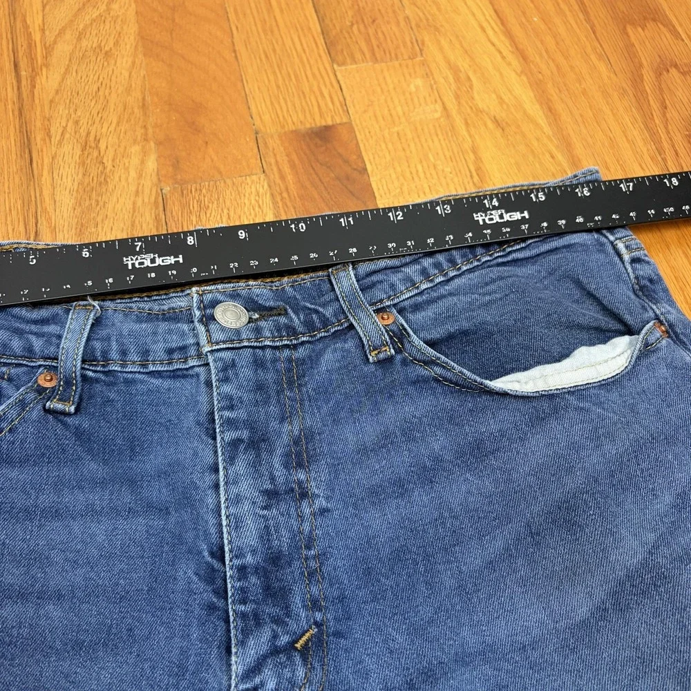 Levis 541 Jeans Mens‎ 33x32 Blue Athletic Taper Stretch Denim Pants Casual